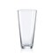 Modern Clear Glass Conical Vase in Tall Dining Table Centerpiece